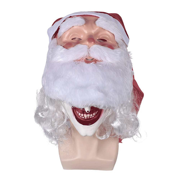 Terrifier 3 (2024) Art the Clown Mask With Santa Face Halloween Carnival Costume Accessories