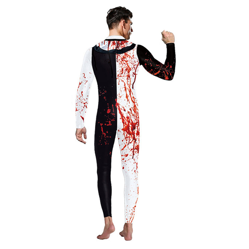 Terrifier 3 (2024) Movie Art the Clown Bloody Jumpsuit Party Carnival Halloween Cosplay Costume