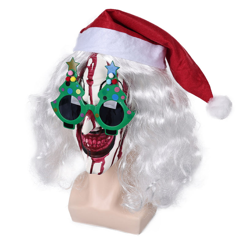 Terrifier 3 (2024) Movie Art the Clown Bloody Mask Halloween Carnival Costume Accessories