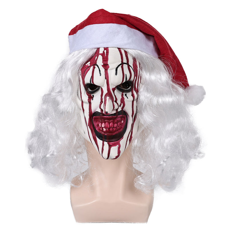 Terrifier 3 (2024) Movie Art the Clown Bloody Mask Halloween Carnival Costume Accessories