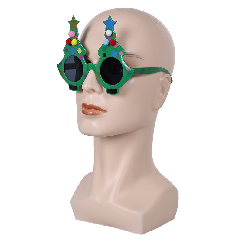 Terrifier 3 (2024) Movie Art the Clown Christmas Tree Glasses Halloween Carnival Costume Accessories