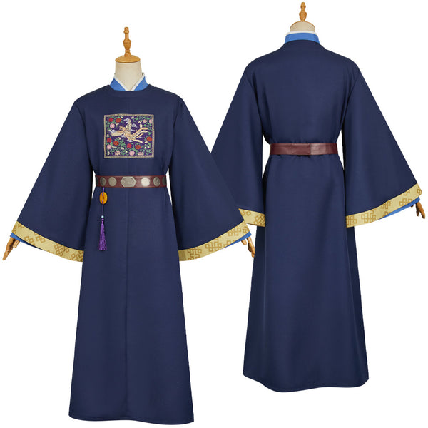 The Apothecary Diaries Jinshi Drak Blue Outfit Carnival Halloween Cosplay Costume