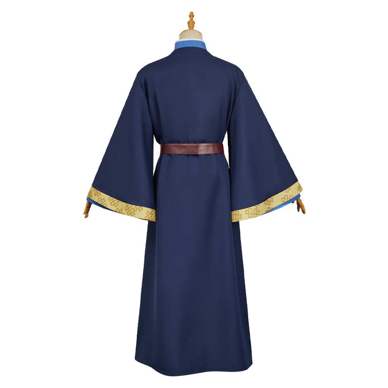 The Apothecary Diaries Jinshi Drak Blue Outfit Carnival Halloween Cosplay Costume