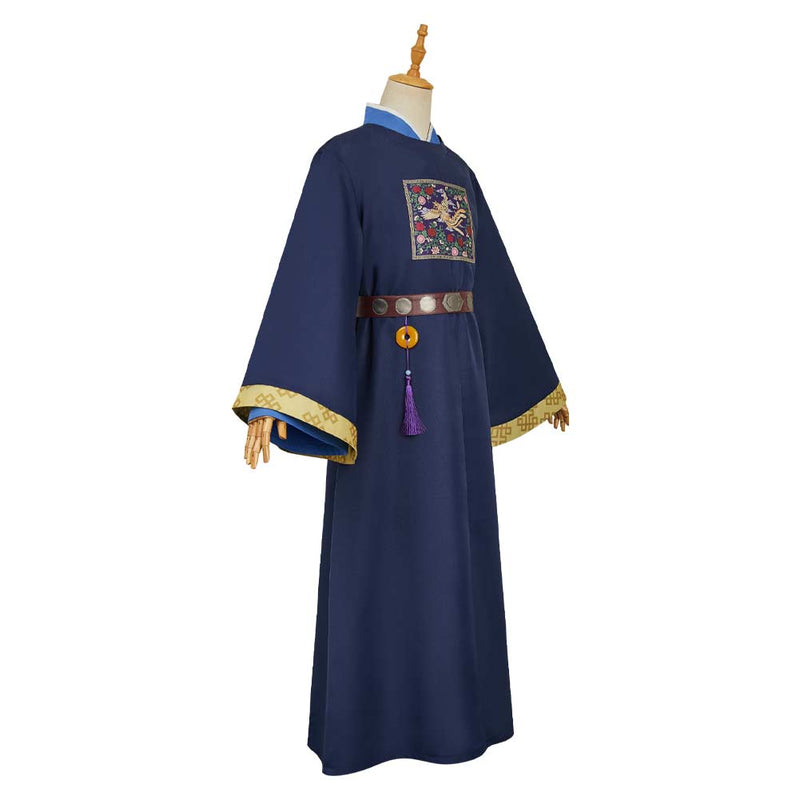 The Apothecary Diaries Jinshi Drak Blue Outfit Carnival Halloween Cosplay Costume