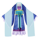 The Apothecary Diaries Lihua Women Blue Dress Outfit Carnival Halloween Cosplay Costume