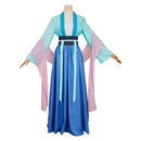 The Apothecary Diaries Maomao Green And Blue Dress Outfit Carnival Halloween Cosplay Costume