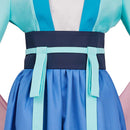 The Apothecary Diaries Maomao Green And Blue Dress Outfit Carnival Halloween Cosplay Costume