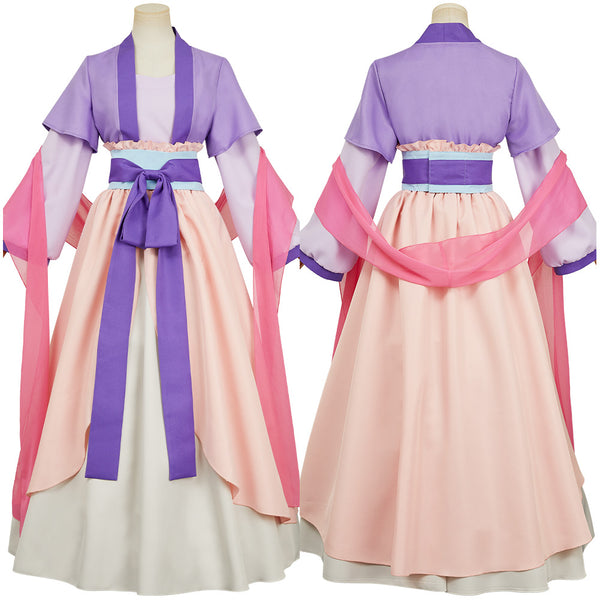 The Apothecary Diaries Maomao Purple Dress Outfit Carnival Halloween Cosplay Costume