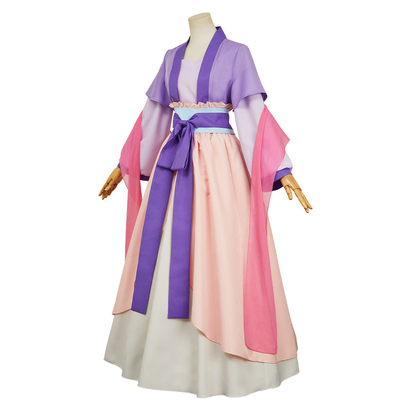 The Apothecary Diaries Maomao Purple Dress Outfit Carnival Halloween Cosplay Costume