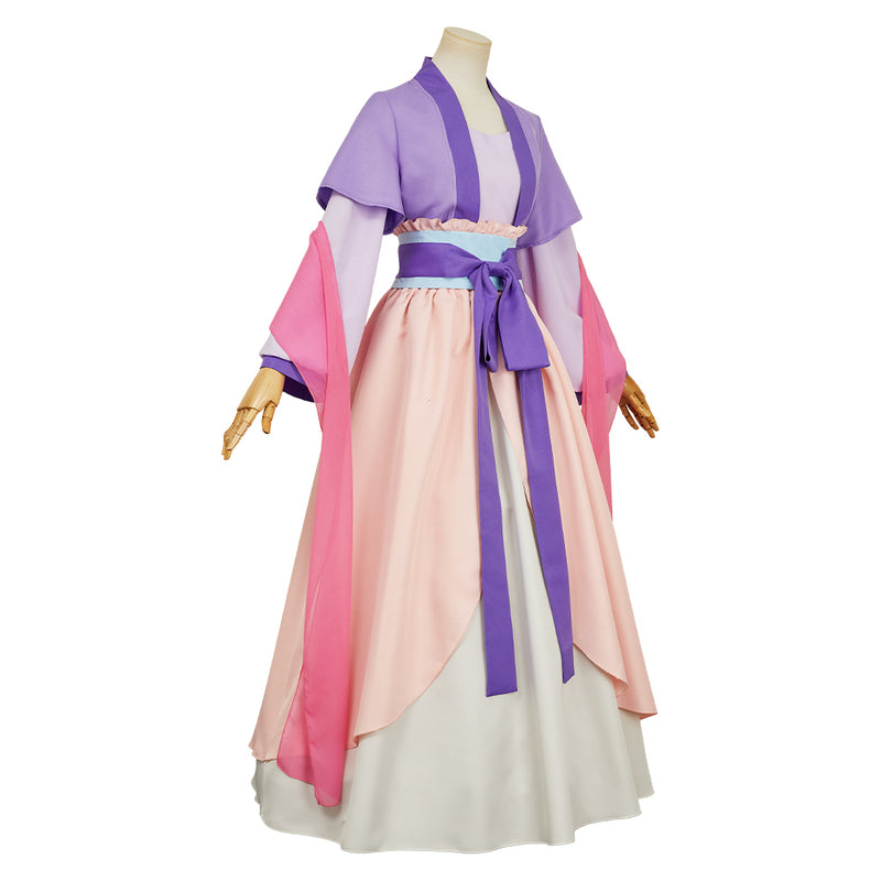 The Apothecary Diaries Maomao Purple Dress Outfit Carnival Halloween Cosplay Costume