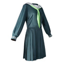 The Apothecary Diaries Maomao Women Green JK Uniform Dress Cosplay Costume
