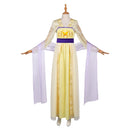 The Apothecary Diaries Maomao Women Yellow Dress Outfit Carnival Halloween Cosplay Costume