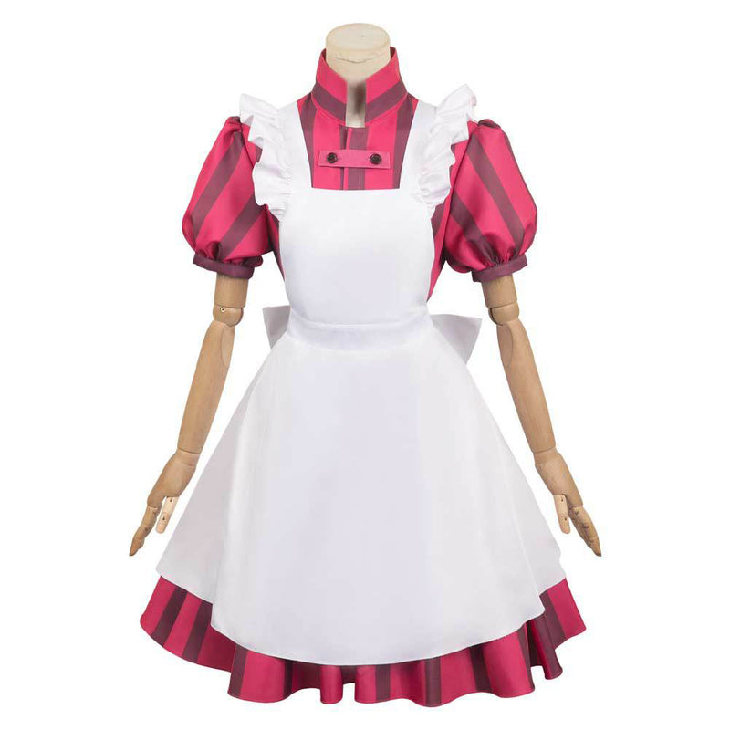 The Boy and the Heron Anime Kiriko Women Maid Dress Party Carnival Halloween Cosplay Costume