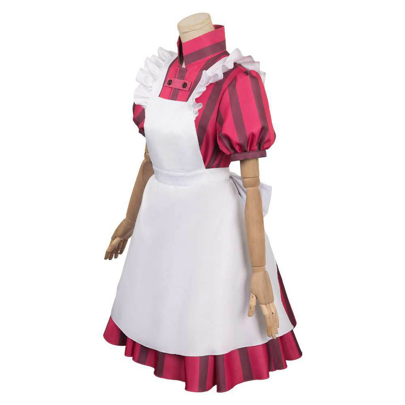 The Boy and the Heron Anime Kiriko Women Maid Dress Party Carnival Halloween Cosplay Costume