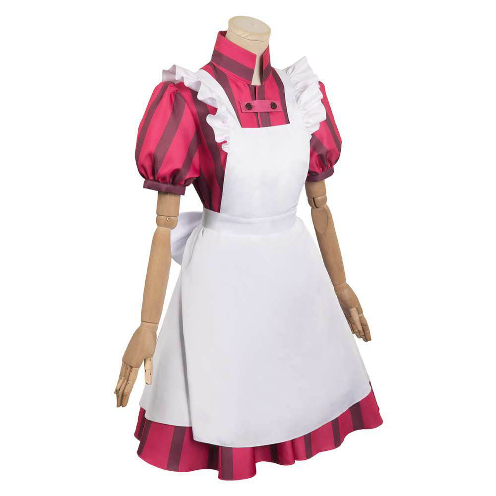 The Boy and the Heron Anime Kiriko Women Maid Dress Party Carnival Hal