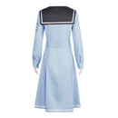 The Colors Within Totsuko Higurashi Women Blue Uniform Dress Outfit Cosplay Costume