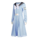 The Colors Within Totsuko Higurashi Women Blue Uniform Dress Outfit Cosplay Costume