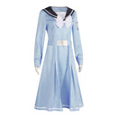 The Colors Within Totsuko Higurashi Women Blue Uniform Dress Outfit Cosplay Costume