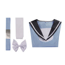 The Colors Within Totsuko Higurashi Women Blue Uniform Dress Outfit Cosplay Costume