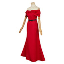 The Dinner Table Detective 2025 Houshou Reiko Women Red Dress Outfit Cosplay Costume