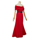 The Dinner Table Detective 2025 Houshou Reiko Women Red Dress Outfit Cosplay Costume