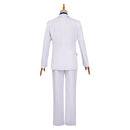 The Dinner Table Detective 2025 Kazamatsuri Kyouichirou White Outfit Cosplay Costume