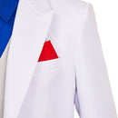 The Dinner Table Detective 2025 Kazamatsuri Kyouichirou White Outfit Cosplay Costume