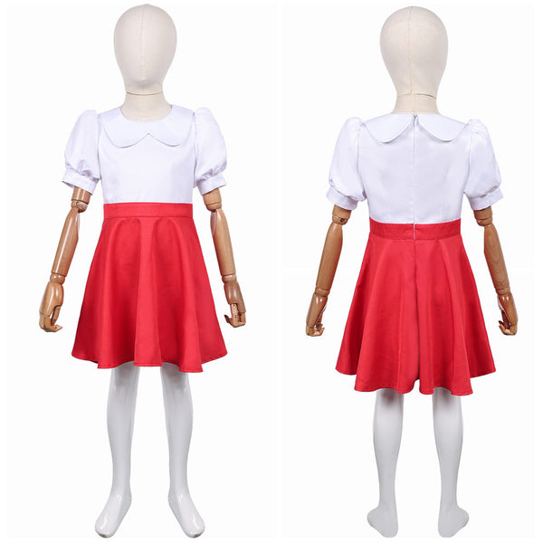 The double Lottie Lottchen Kids Children Dress Carnival Halloween Cosplay Costume