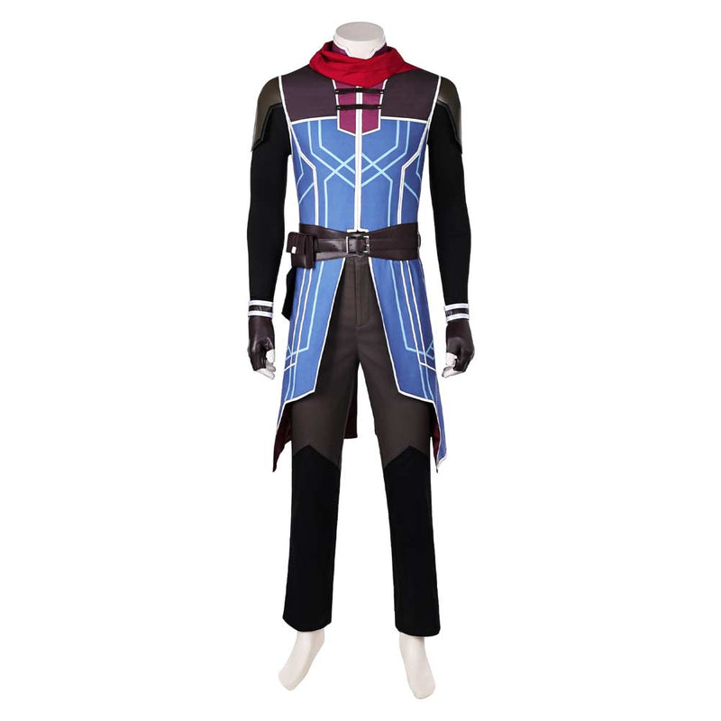 The Dragon Prince 2024 Callum Blue Outfit Party Carnival Halloween Cosplay Costume