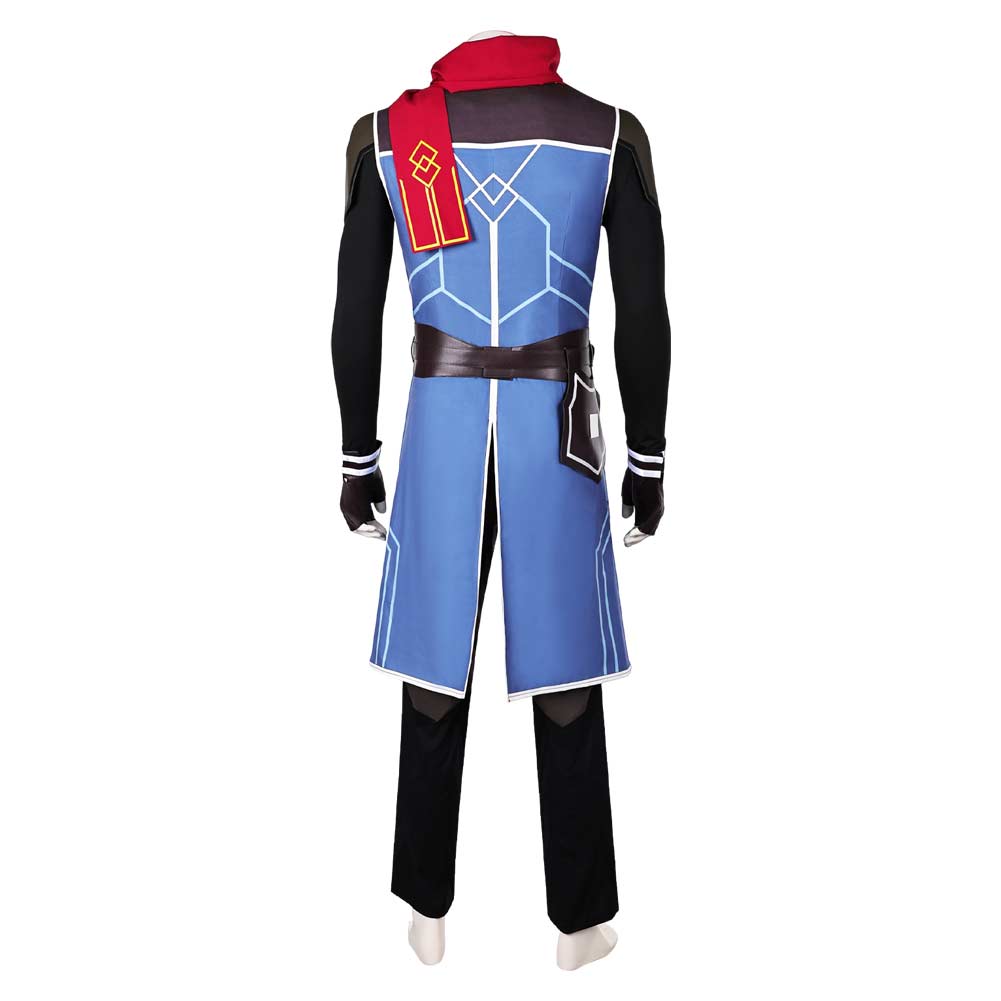 The Dragon Prince 2024 Callum Blue Outfit Party Carnival Halloween Cos