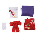 The Elusive Samurai Anime Tokiyuki Hojo Red Outfit Party Carnival Halloween Cosplay Costume