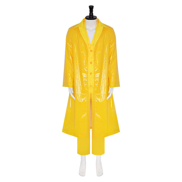 The Fall Guy Colt Seavers Yellow Suit Party Carnival Halloween Cosplay Costume