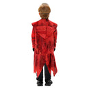 The Ghost Face Kids Children Red Outfit Carnival Halloween Cosplay Costume