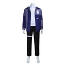 The Hundred Line Last Defense Academy Takumi Sumino Men Purple Jacket Pants Set Halloween Carnival Party Cosplay Costume
