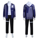 The Hundred Line Last Defense Academy Takumi Sumino Men Purple Jacket Pants Set Halloween Carnival Party Cosplay Costume