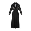 The Hundred Line Shizuhara Hiruko Black Outfit Women Dress Carnival Halloween Cosplay Costume