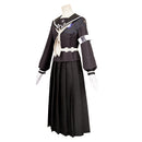 The Hundred Line: Last Defense Academy Hiruko Shizuhara Women Black Dress Cosplay Costume