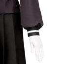 The Hundred Line: Last Defense Academy Hiruko Shizuhara Women Black Dress Cosplay Costume