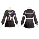 The Hundred Line: Last Defense Academy Kako Tsukumo Women Black Dress Cosplay Costume