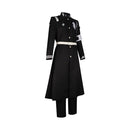 The Hundred Line: Last Defense Academy Yugamu Omokage Black Outfit Cosplay Costume