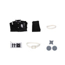The Hundred Line: Last Defense Academy Yugamu Omokage Black Outfit Cosplay Costume