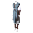 The Last Jedi Rey Women Blue Combat Outfit Carnival Halloween Cosplay Costume