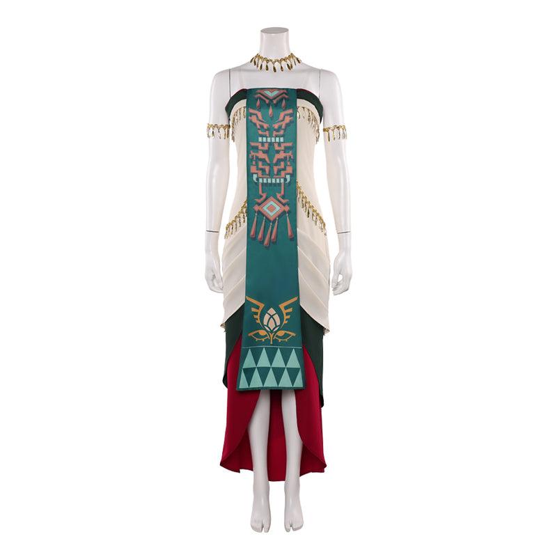 open lace back dress Amazon.com: Disguise Women's Deluxe Princess Zelda Costume Dress | Adult  Zelda Cosplay Costume main image 0
