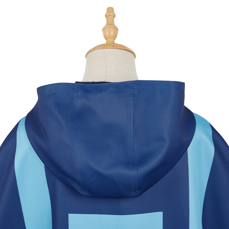 The Legend of Zelda: Echoes of Wisdom 2024 Princess Zelda Blue Cloak Cosplay Costume