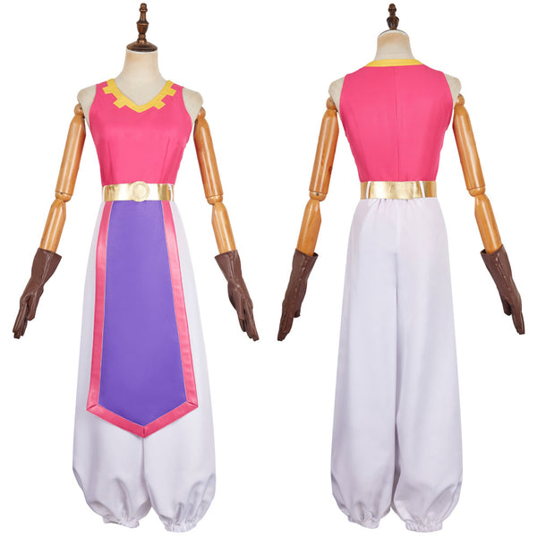 The Legend of Zelda: Echoes of Wisdom 2024 Princess Zelda Women Pink Outfit Cosplay Costume