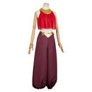 The Legend of Zelda: Echoes of Wisdom 2024 Princess Zelda Women Red Outfit Cosplay Costume