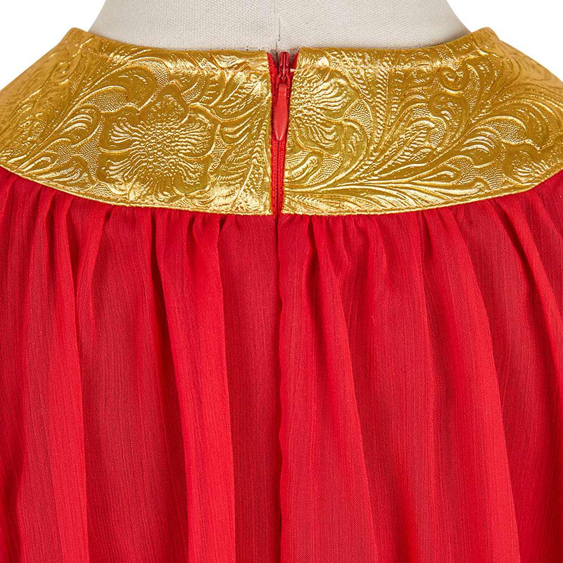 The Legend of Zelda: Echoes of Wisdom 2024 Princess Zelda Women Red Outfit Cosplay Costume