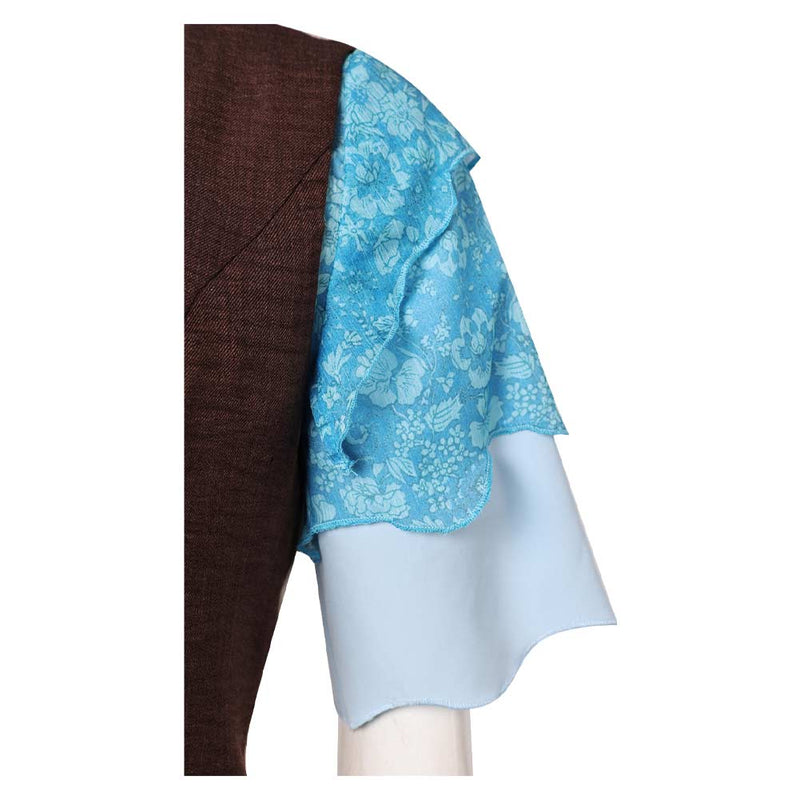 The Little Witch Die kleine Hexe Women Blue Outfit Carnival Halloween Cosplay Costume