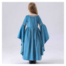 The Lord Of The Rings Arwen Kids Children Blue Dress Carnival Halloween Cosplay Costume