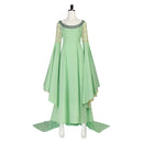 The Lord Of The Rings Arwen Women Green Dress Carnival Halloween Cosplay Costume